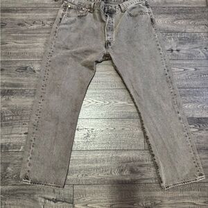 Levi's Men's Stonewashed Gray Jeans